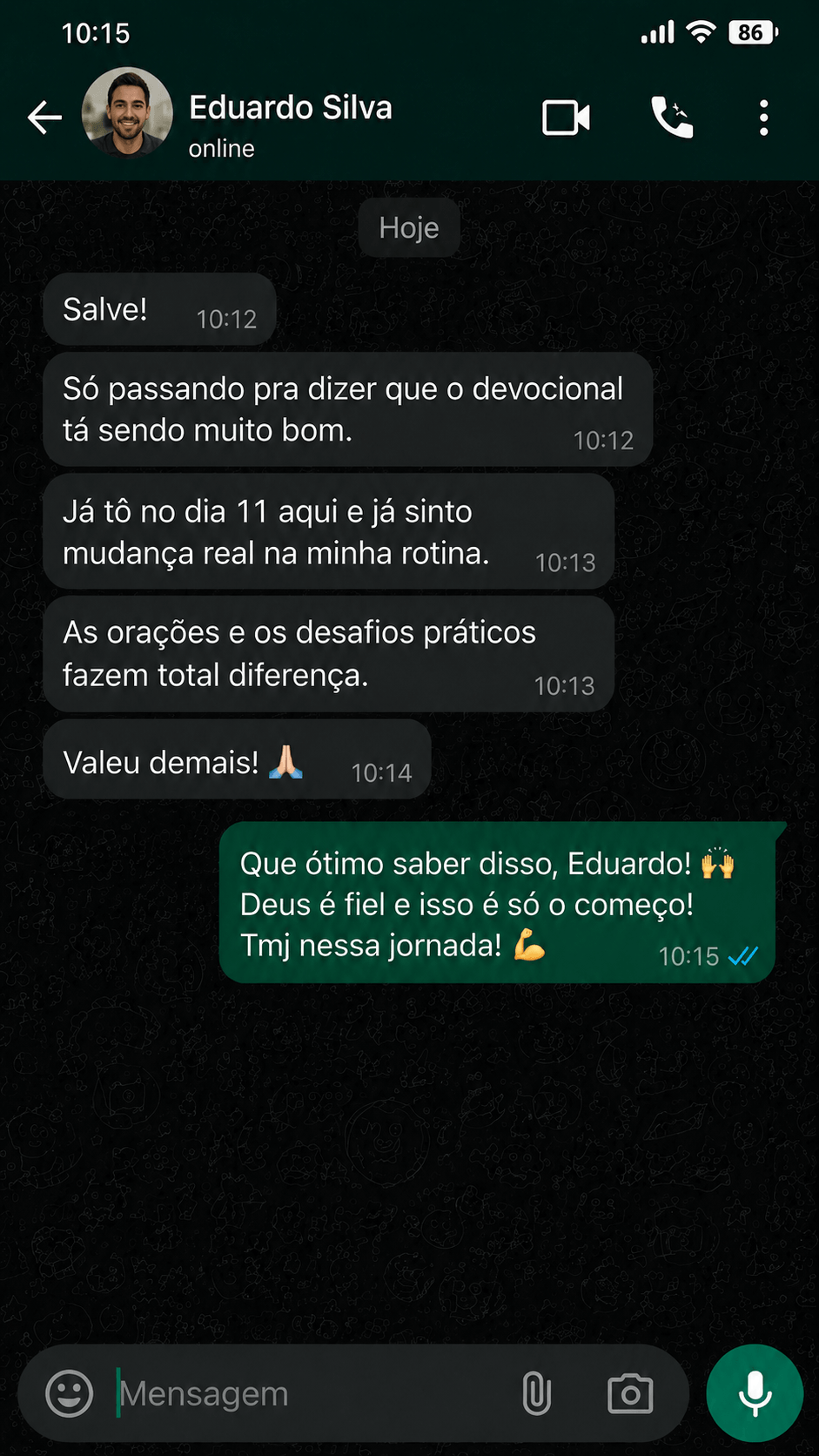Testimonio de alumno